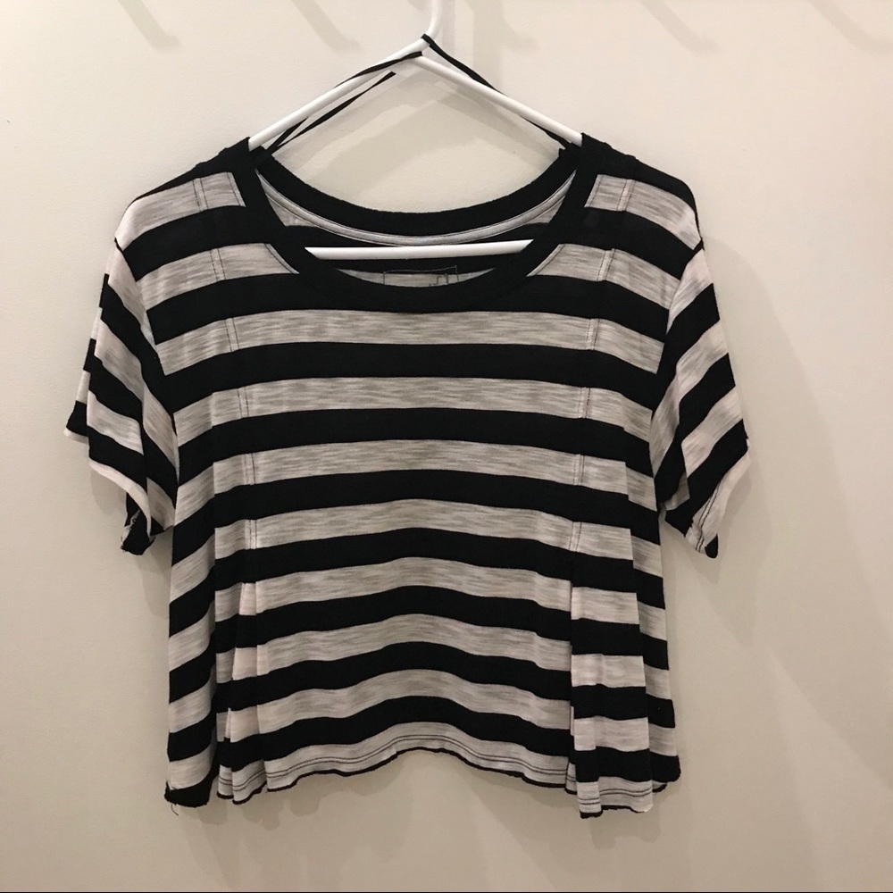 Free People Striped Tee